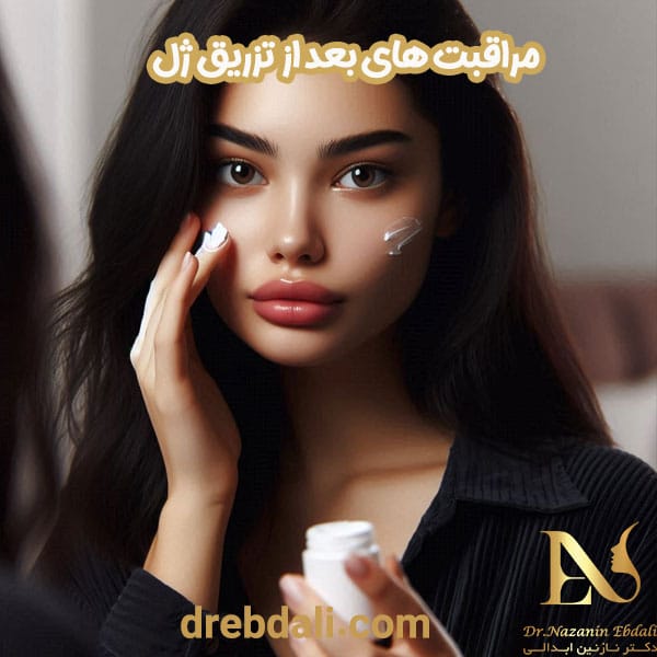 مراقبت های بعد از تزریق ژل- دکتر نازنین ابدالی - drebdali.com